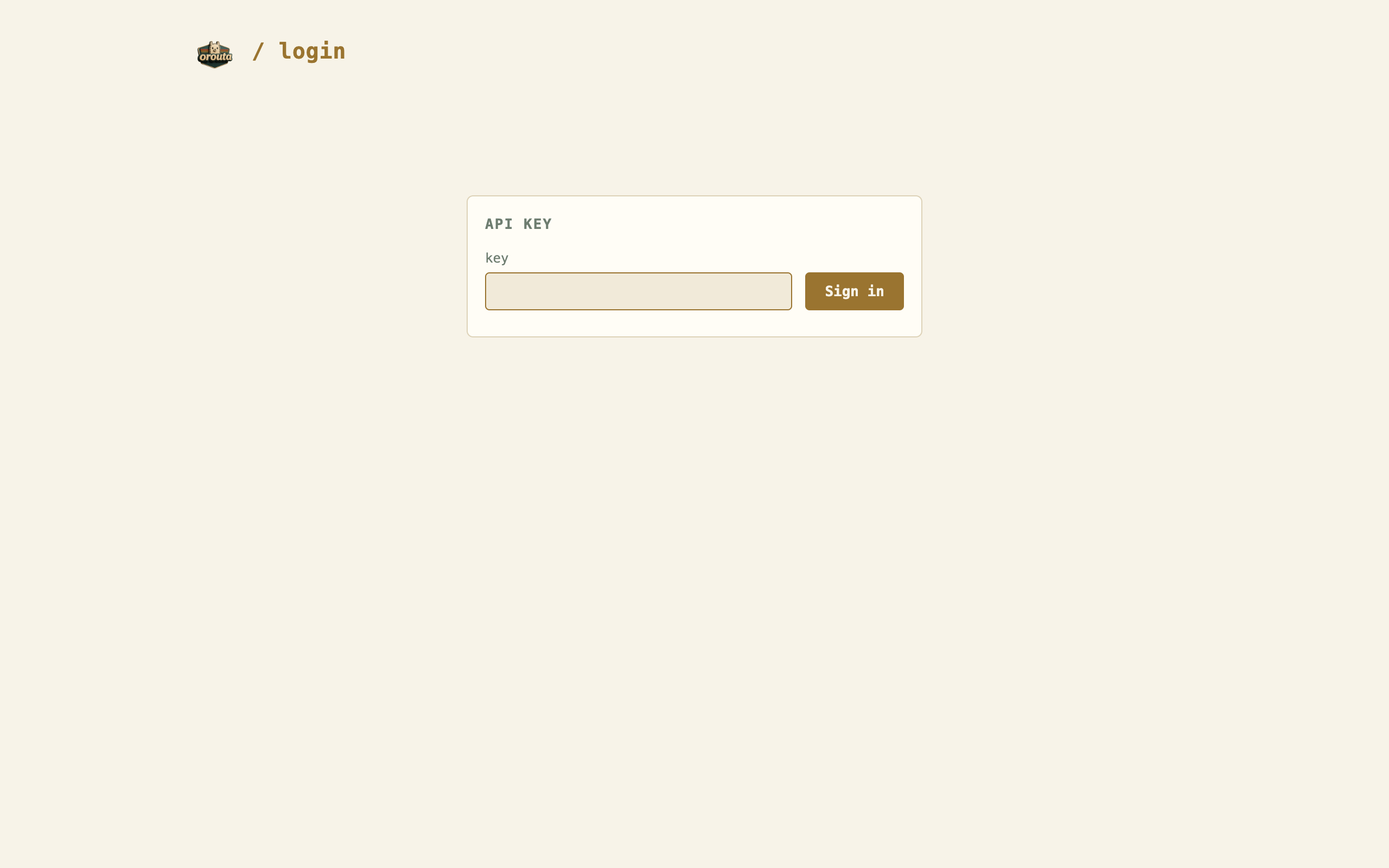 Login